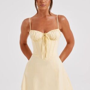 NWT Babyboo LACEY MINI DRESS - 🍋 lemon